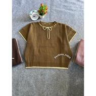 Diamond Knitted Vest for Women with Drawstring Variations Knitted Vest Women Vest