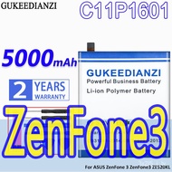 High Capacity  Baery C11P1601 5000mAh For AS ZenFone 3 ZenFone3 ZE520KL