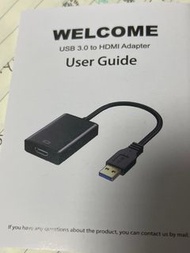 USB 轉HDMI 電腦雙屏使用