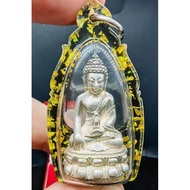 药师佛 泰國皇家寺廟+中國大廟合手 純銀藥師佛
Wat kuangqiu +wat suthat 跨國共同加持
Be2537