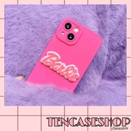 [ Has ip 15 ] neon pink ip pro camera case with pink three-ball pattern for ip [code 36 ]