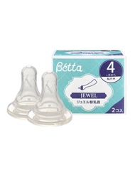 Japan imported Betta/Bette pacifier bottle Diamond Wisdom series round hole cross X silicone standard width