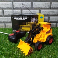 MAINAN RC MINI BULDOZER ANAK EDUKATIF - RC MOBIL TRUK BULDOSER ANAK