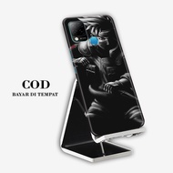 Case Infinix Hot 10 - Hot 10S - HOT 10 Play Terbaru Fashion Case Naruto - Softcase Glass Kaca Hardca