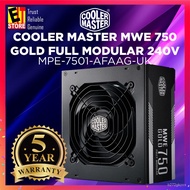 YTWc COOLER MASTER MWE 750 GOLD FULL MODULAR 240V (MPE-7501-AFAAG-UK)