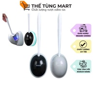 ECOCO smart silicone toilet brush, convenient bathroom toilet brush