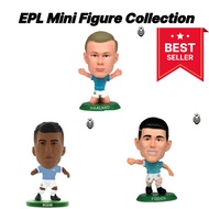 SoccerStarz EPL Manchester City Mini Figure Collection | Haaland Foden Rodri Ruben Dias Guardiola Sa