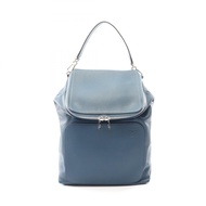 【二手】 LOEWE GOYA 雙肩包 316.30.P40 藍色皮革雙肩包 男女通用 二手 A