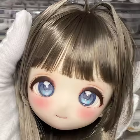 Gaoshundoll Lala 1/6 ob24 anime faceup resin Qbaby blythe VOLKS DIY makeup practice head for birthda