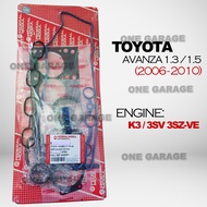 Overhauling Gasket For TOYOTA AVANZA 1.3 /1.5 K3 / 3SV 3SZ-VE Engine (2006-2010) STEEL