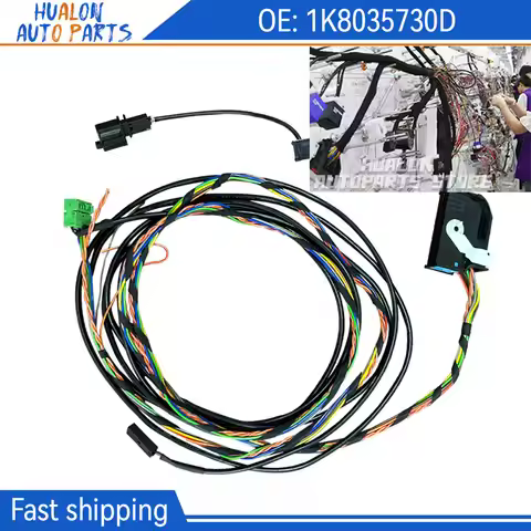 8X0035447A 9W2 9W7 Bluetooth Wiring Harness 1K8035730D for VW Tiguan Eos Golf Jetta Passat Touran Sc