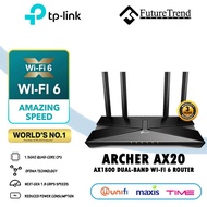 TPLINK Archer AX20 AX1800 Dual-Band Wi-Fi 6 Router