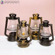 AARON1 Mini Kerosene Lantern, Dollhouse Oil Lamp Miniature Kerosene Lamp, Dollhouse Furniture Toys Ornament Miniature Christmas Dollhouse Retro Oil Lamp Scene Ornaments
