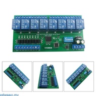 zebeaacc 8 Isolated Input 8 Output DIN35 C45 Rail Box UART RS485 Modbus RTU Control