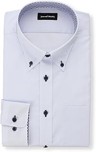 Men's Long-Sleeve Shape Resistant Shirt, Button-Down Shirt, All Season, Antibacterial, Deodorization