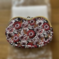 spia Japanese Pattern Kiss Lock Wallet Cosmetic Pouch Deer