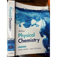 Physical Chemistry Atkins 9/e 9780199543373