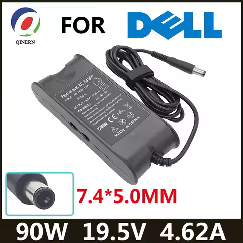 19.5V 4.62A 90W 7.4*5.0mm AC Laptop Charger For Dell E4300 E5410 E6320 E6400 E6430 3521for dell insp