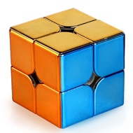 Shengshou Legend Metallic 2x2 Magnetic Plating Type 2x2x2 Speed Cube