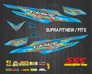Striping Stiker Variasi Supra Fit New/Supra Fit X Wave Ungkel