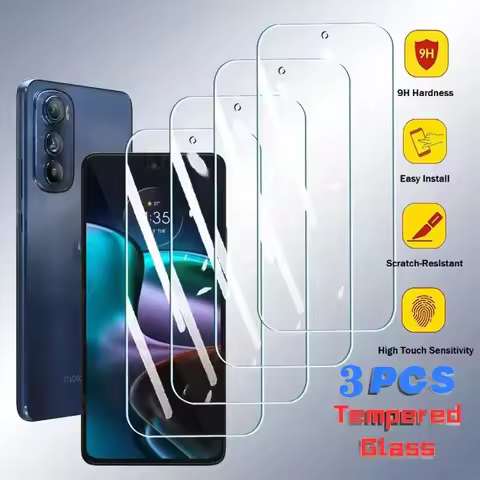 3Pcs Tempered Glass For Motorola Moto G85 G84 G54 G34 G24 G14 G04 G32 Screen Protector
