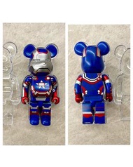 400% 冇盒送保護殼 Patriot 愛國者 Ironman 鋼鐵俠 Bearbrick Be@rbrick War Machine 愛國者 Bearbrick Be@rbrick