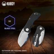 Sale Kubey Karaji Ku180 Folding Knife D2 Steel Blade G10 Han