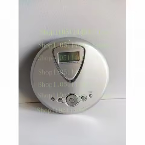 used for Sony Walkman D-NE300 Atrac3plus Portable CD Player Discman Silver MP3 Working