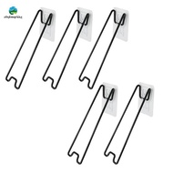 5Pcs Picture Frame Easel Bracket Stainless Steel Picture Frame Bracket with Self-Adhesive Picture Fr