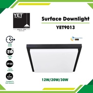 YETPlus YET9013 Lighting Memory 3C 3 Colour Changing LED Ceiling Surface Downlight 吸顶灯