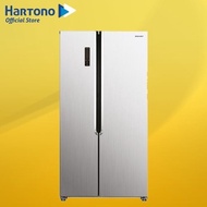 Sharp Kulkas Side By Side Refrigerator Sjis50Msl