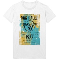 VAN HALEN Pasadena '77 Official Merchandise T-Shirt - Adult T-Shirt - Men's T-Shirt - Women's T-Shir