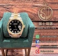 二手 勞力士 Rolex Datejust 126233 G 黑面［With Card ]