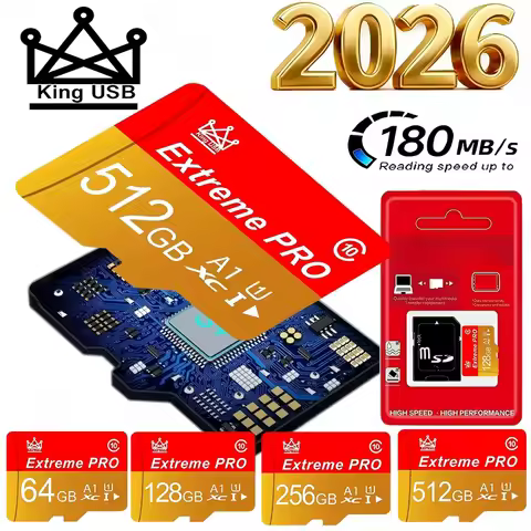 100% Original 2Micro TF SD Card High Speed Memory Card TB MIni Micro TF SD Cards 512GB 256GB 128GB 6