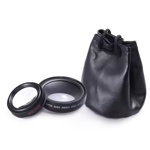 Professional 37mm Mobile Phone Lens Professional 0.45X 49UV Super Wide-Angle Lens for iPhone Android