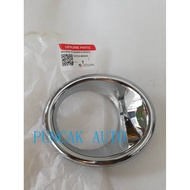 ORIGINAL PERODUA AXIA SE 2014 FOG LAMP COVER RING/RIM MOULDING CHROME NEW