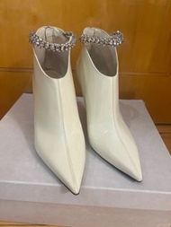 Jimmy Choo Boots 短皮靴帶鑽