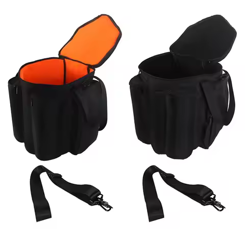 Carrying Case Travel Bag with Shoulder Strap & Extra Pocket Speaker Carrying Bag BT Speaker Box for 