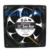 109E1224H144 109R1224H130/H1011/H102/H1D01 24V Sanyo Inverter Fan