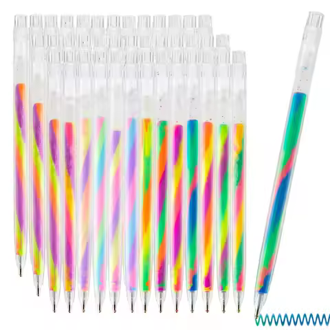 6/12/18PC DIY Glitter Pastel Pens Birthday Party Wedding Valentine's Day Children's Day Back To Scho