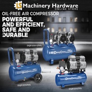 DongCheng DQE1200/10L/30L/50L - Silent Air Compressor / Oil Free Air Compressor - 6Months Local Warr