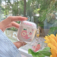 Transparent Silicone Earphone Cover for airpods Cartoon Soft Protect Case