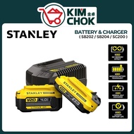 STANLEY 2.0AH ( SB202 ) Li-Ion Battery & SC200 Charger | 20V MAX Lithium-ion Battery