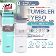 TERMOS [ANM TRADING] TYESO Tumbler Portable Thermos Drinking Bottle 750ml / 530ml Portable With Hand