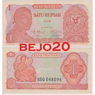 Uang Kuno Indonesia 1 Rupiah Seri Soedirman Tahun 1968