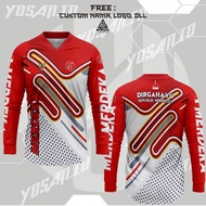 80th Indonesian Independence Day T-shirt Men's TopWanita/ 17 August 2025 Custom 3D fullprinting Art 