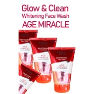 Glow & Clean Whitening Face Wash red color 5in1 face wash with Brighten Up your skin