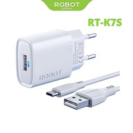 Robot RT-K7S 5V Charger Adapter 1.2A With Micro USB Cable RTK7S