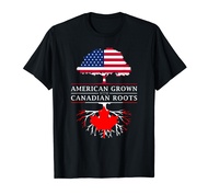 American Grown with Canadian Roots - Canada T-Shirt