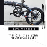 SAVA Folding Bike 2021 - P16 Foldie Bicycle